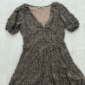 abercrombie button front dress